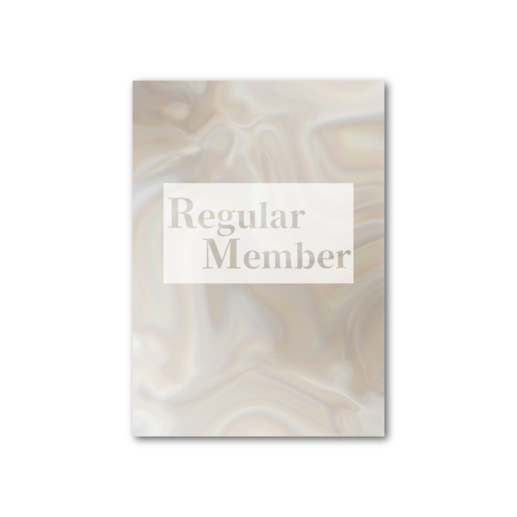 レギュラーメンバー冬の装いフォト風カード