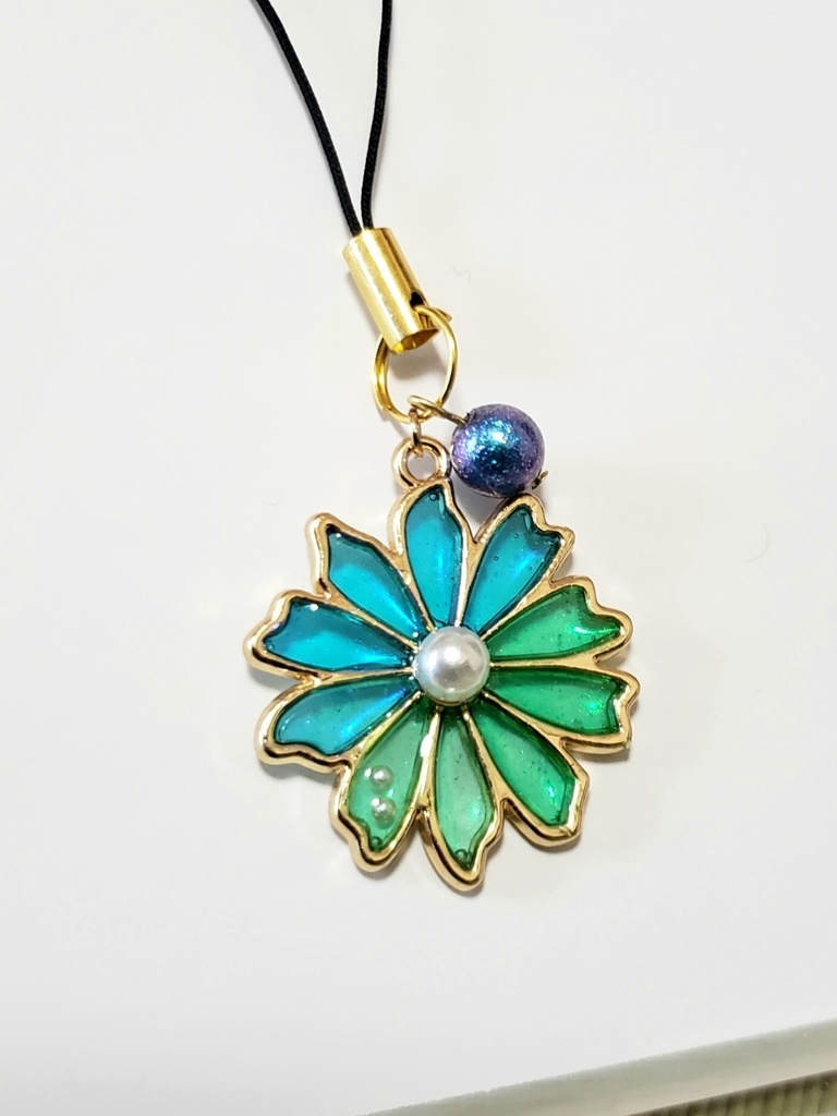 にか膝イメージストラップ ガーベラ