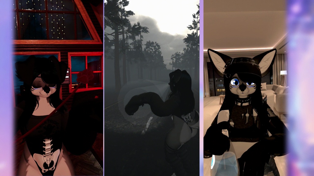 【VRChat】Kiara きつね耳ふわふわアバター PC/Quest対応 - sheikahvr - 2/3