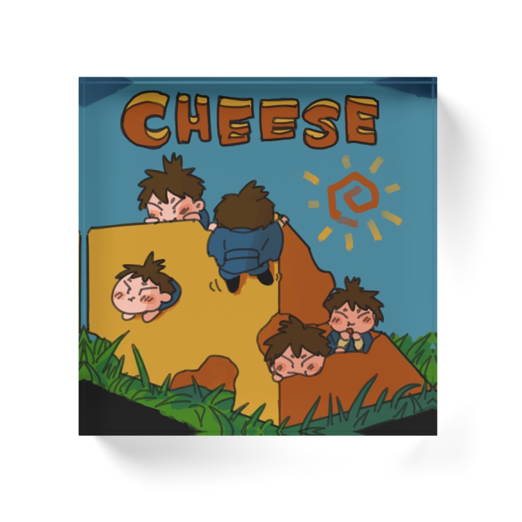 ほかほかアクリルブロック