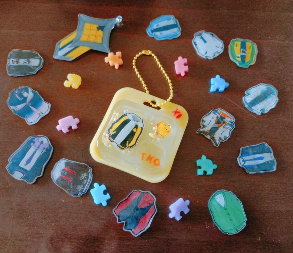 お衣装つめつめ！キーホルダー