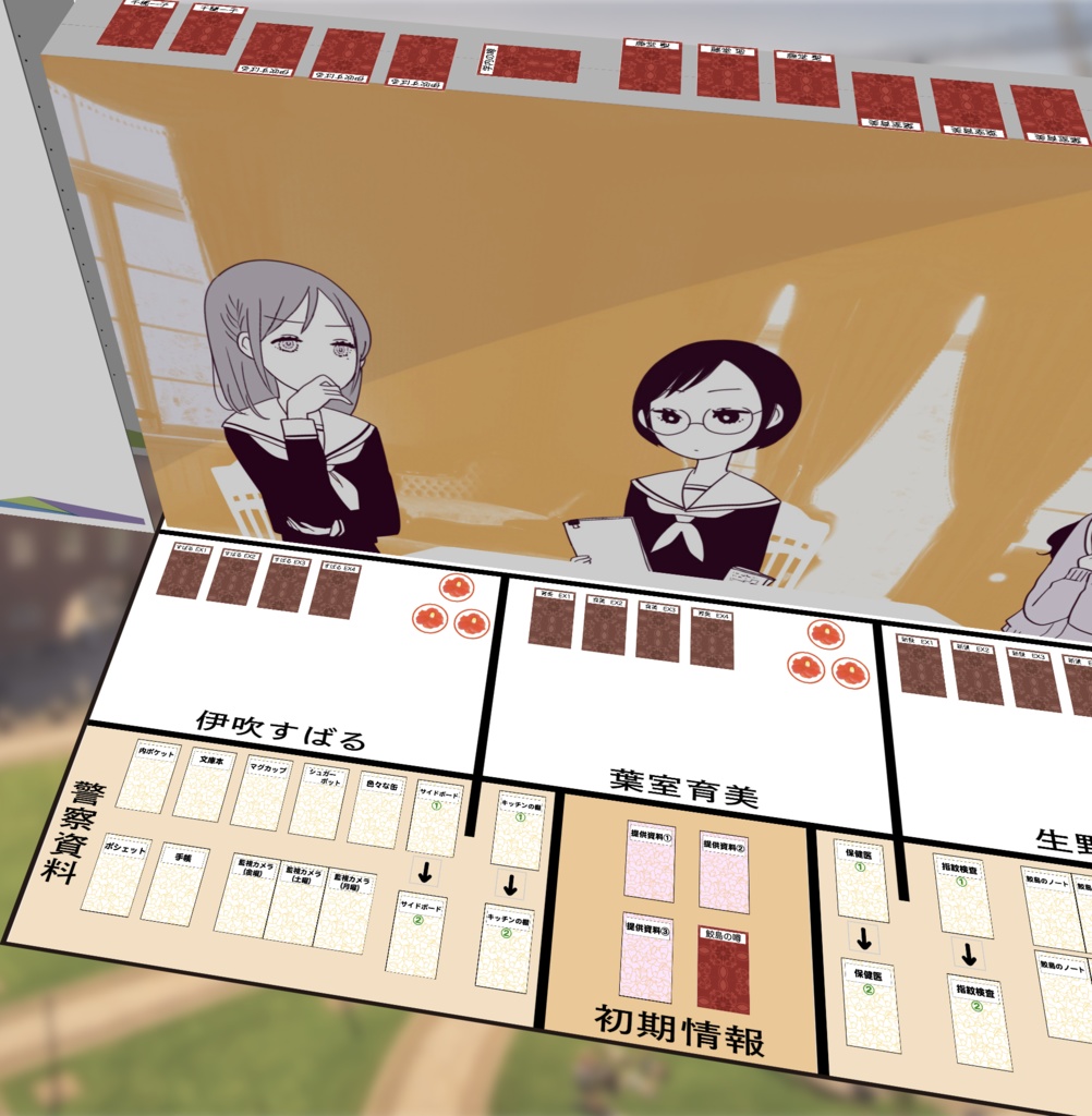 The Secret Burden〜謎は秘密の〜【オンライン専用マーダーミステリー】