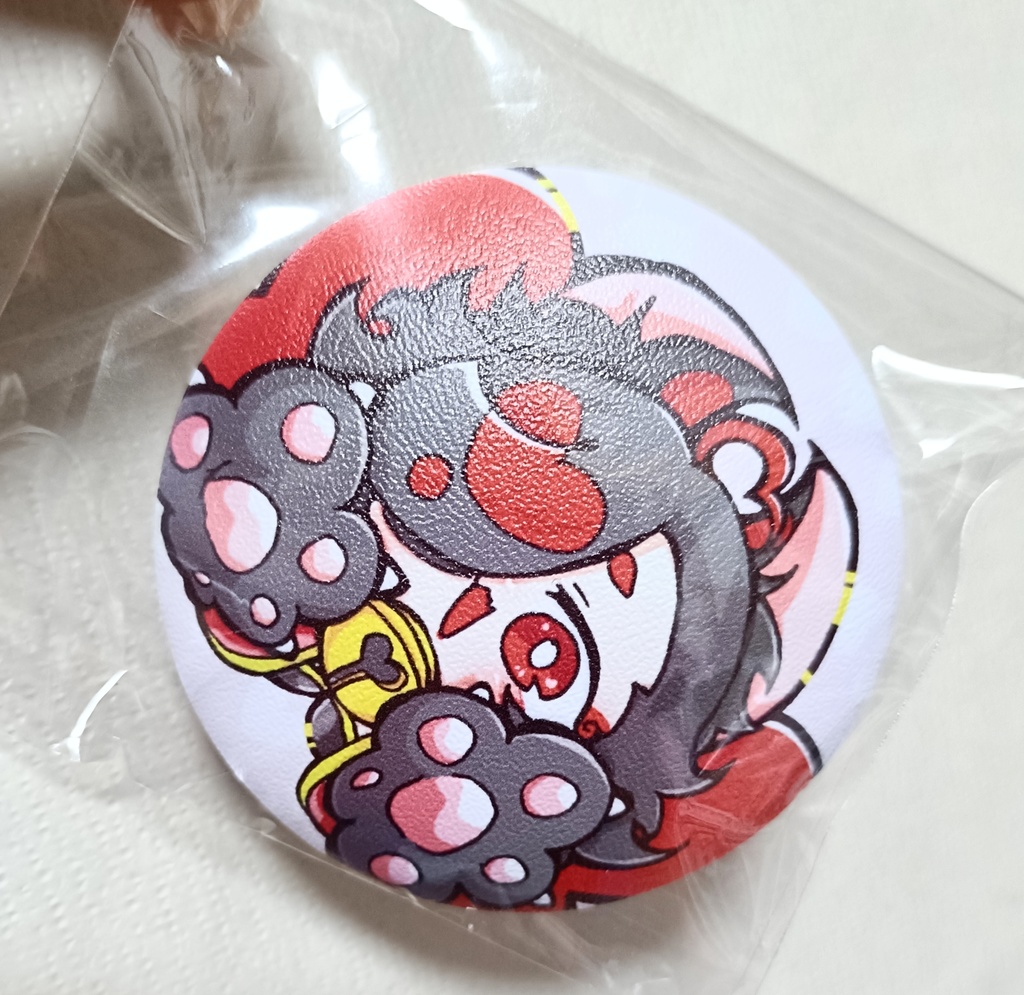 母犬子ちゃんぷに缶マグネット