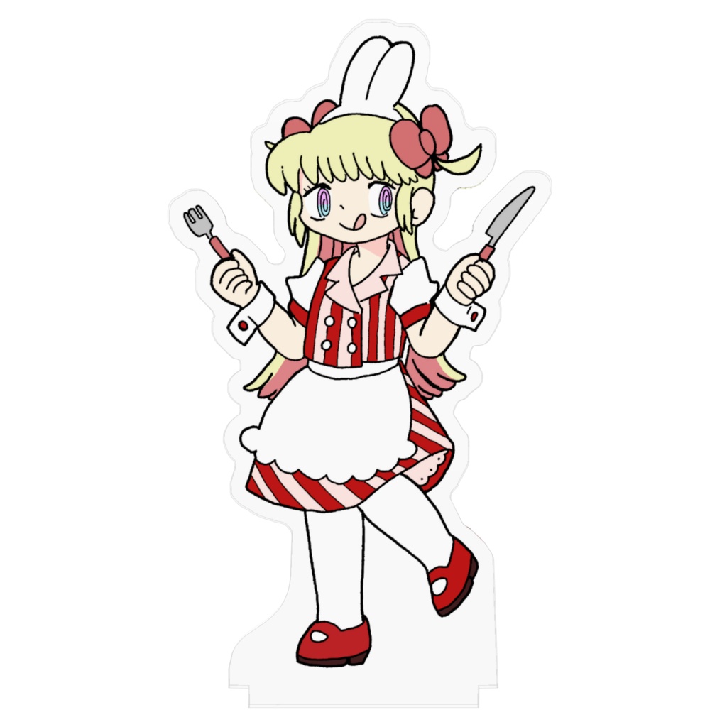 赤沢たまねぎアクリルフィギュア(カフェver)