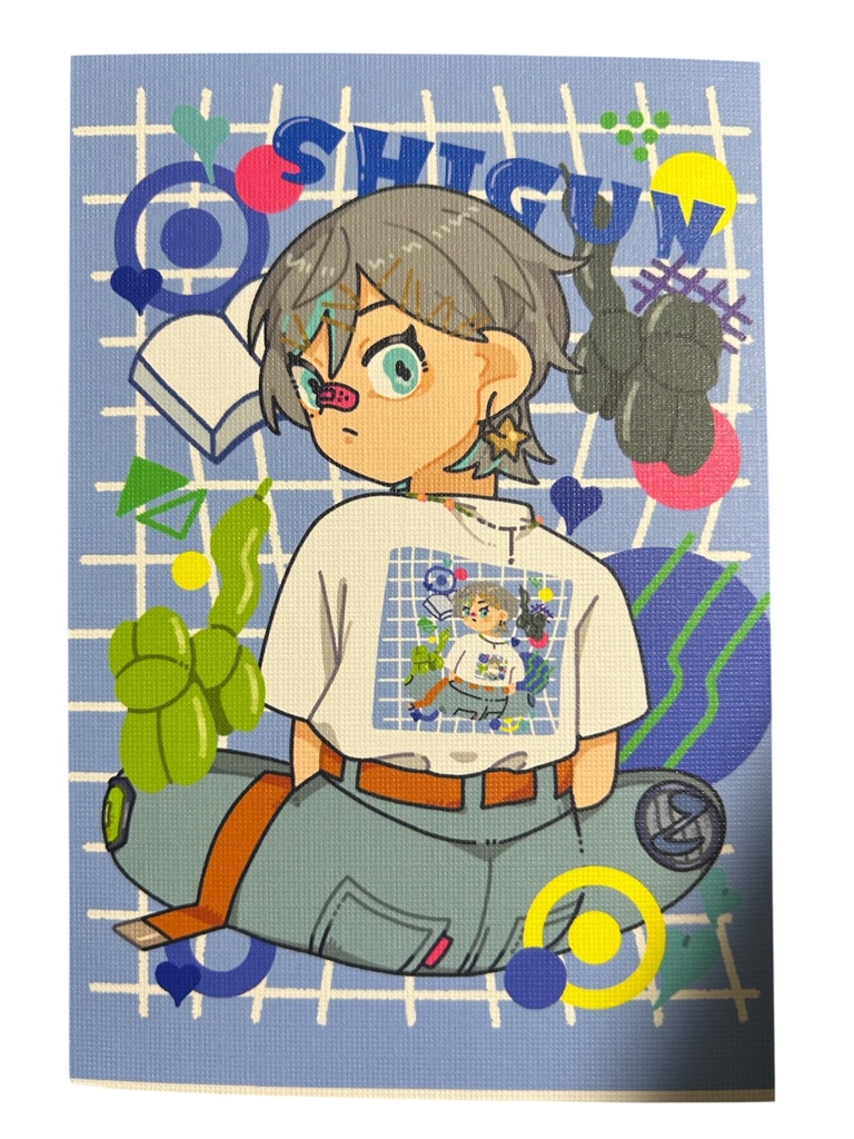 しぐん。2周年記念グッズ ポストカード