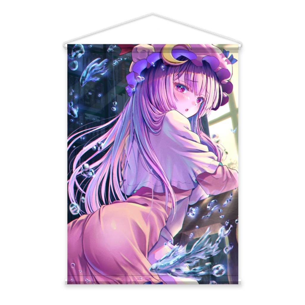 東方_パチュリー・ノーレッジ_B2タペストリー