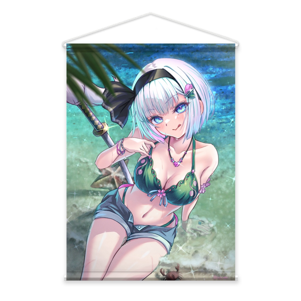 東方Project_魂魄妖夢_水着Ver_B2タペストリー