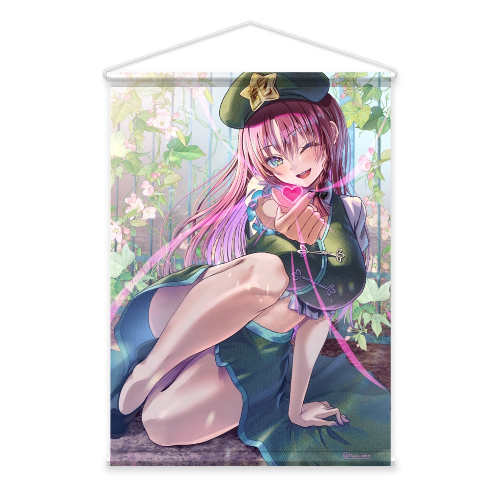 東方Project_紅美鈴_B2タペストリー