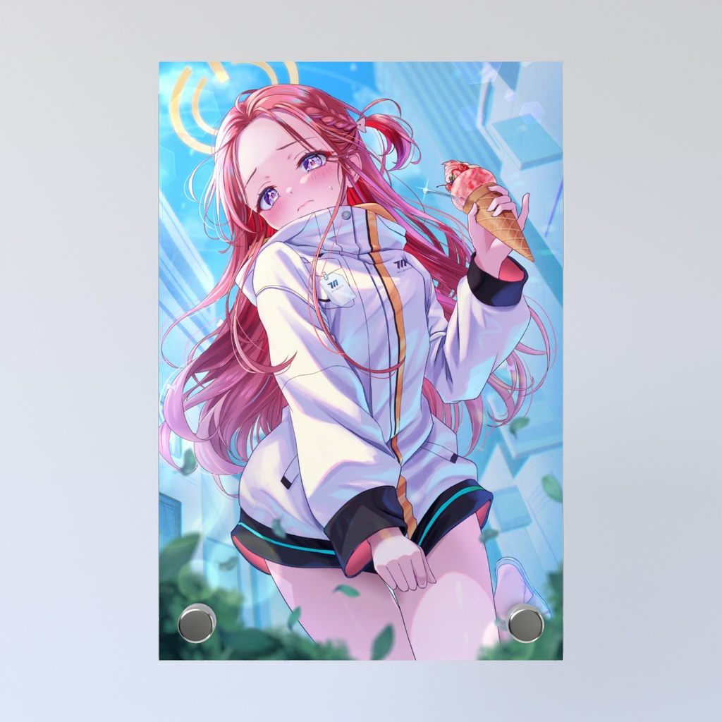 ブルーアーカイブ -Blue Archive-_花岡ユズ_アイスVer_アクリルフォトパネル