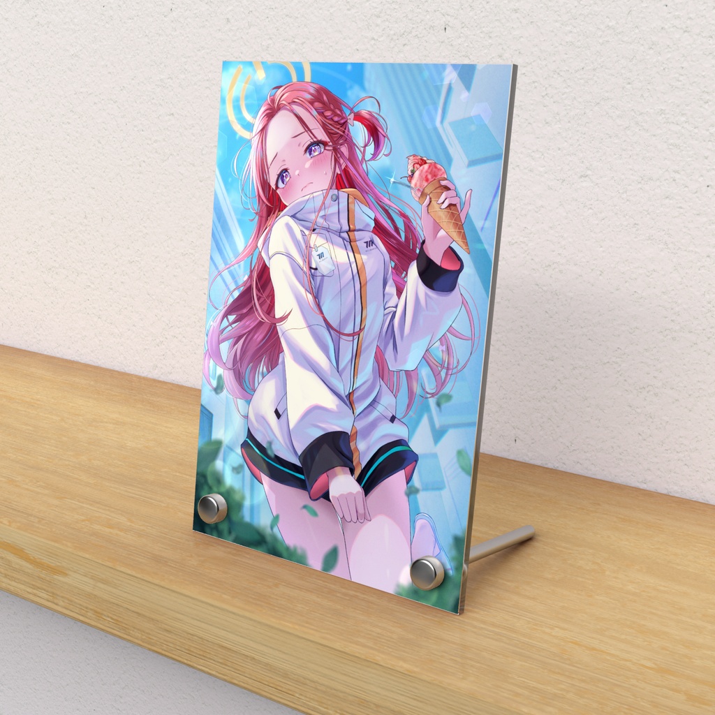 ブルーアーカイブ -Blue Archive-_花岡ユズ_アイスVer_アクリルフォトパネル