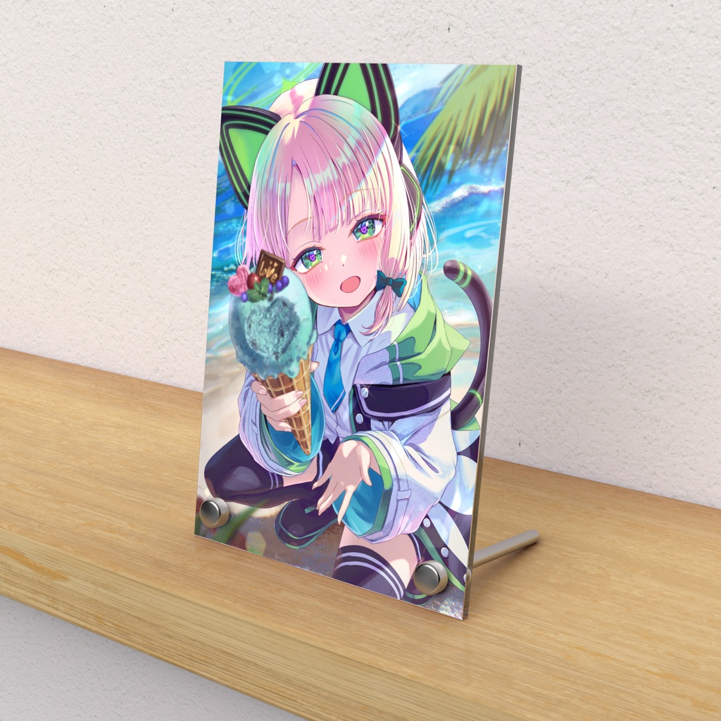 ブルーアーカイブ -Blue Archive-_才羽ミドリ_アイスVer_アクリルフォトパネル