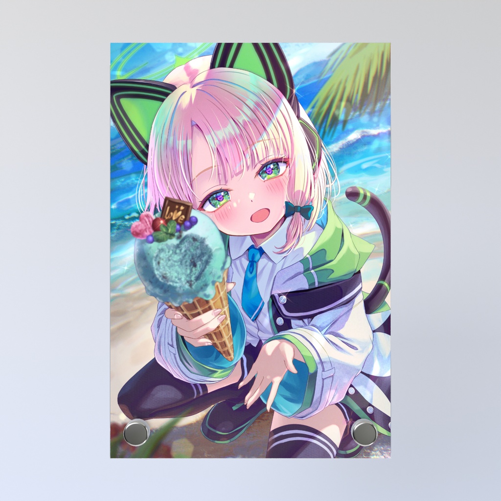 ブルーアーカイブ -Blue Archive-_才羽ミドリ_アイスVer_アクリルフォトパネル