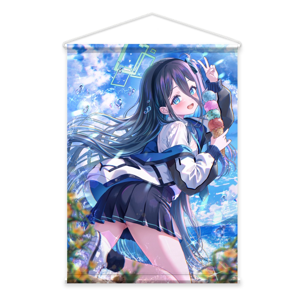 ブルーアーカイブ -Blue Archive-_天童アリス_アイスVer_B2タペストリー