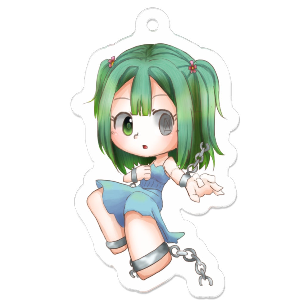 花ちゃんアクリルキーホルダー