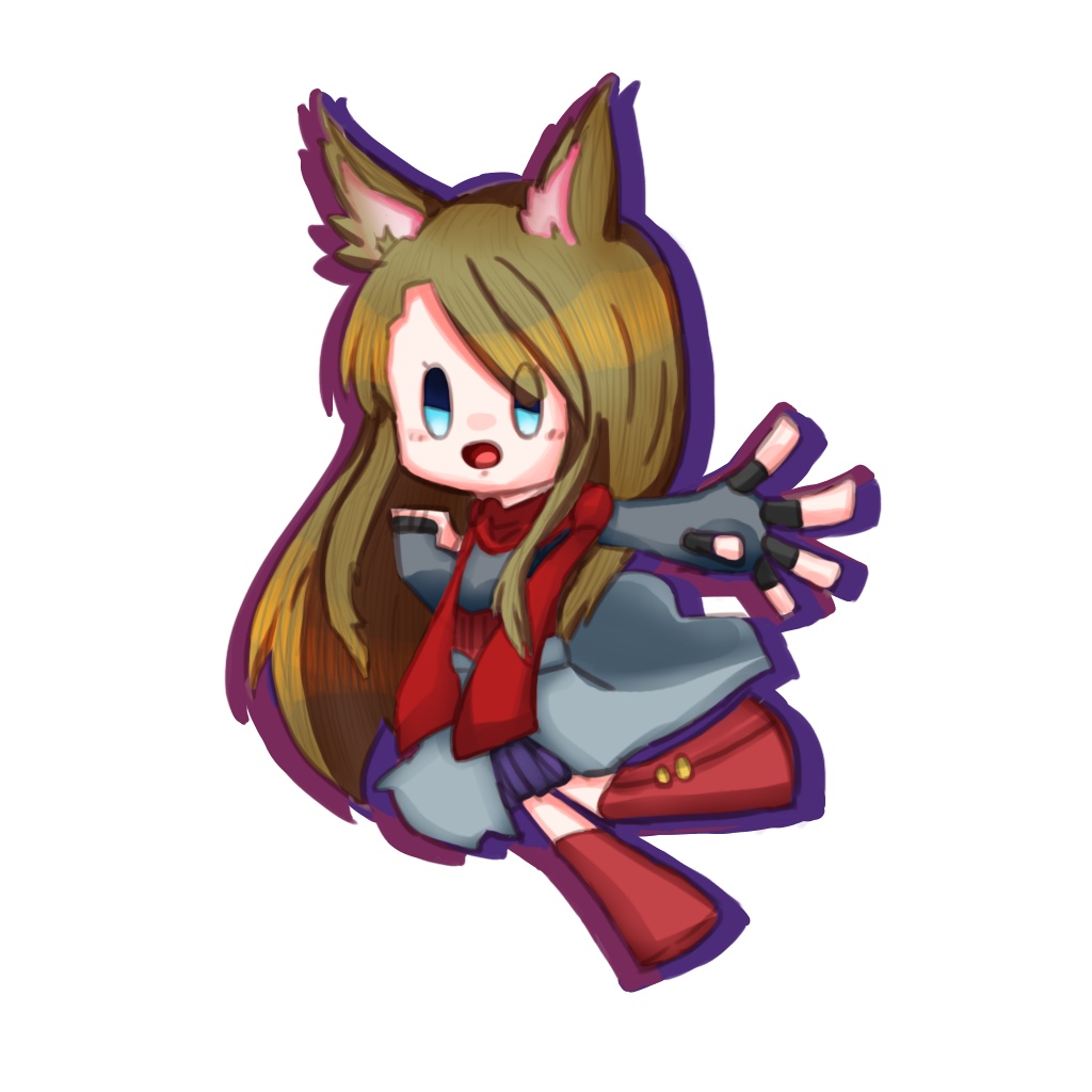 【オリジナル】 こっこちゃんアクリルキーホルダー