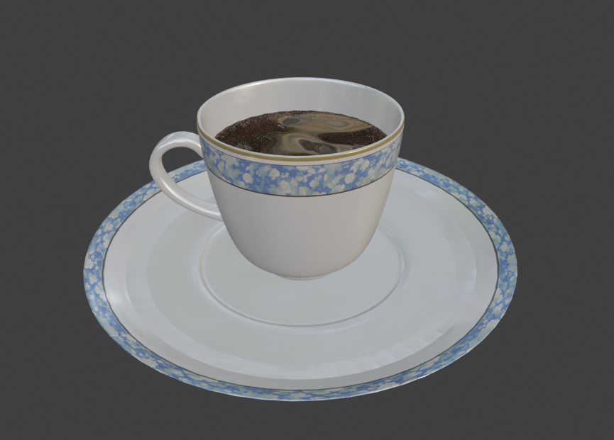 【フルスクラッチ】コーヒーカップ