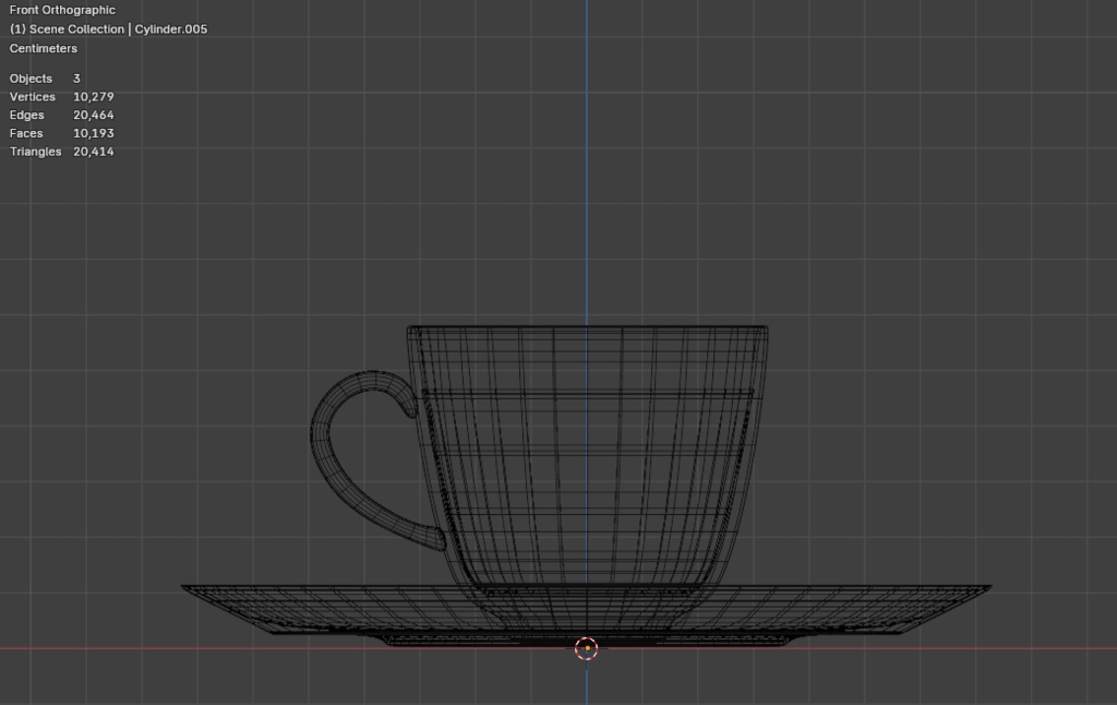 【フルスクラッチ】コーヒーカップ