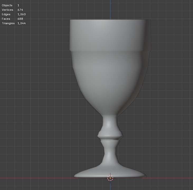 【フルスクラッチ】ワイングラス