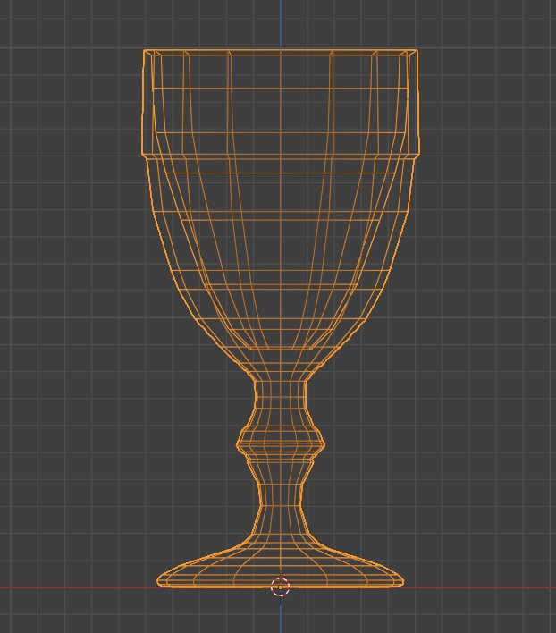 【フルスクラッチ】ワイングラス