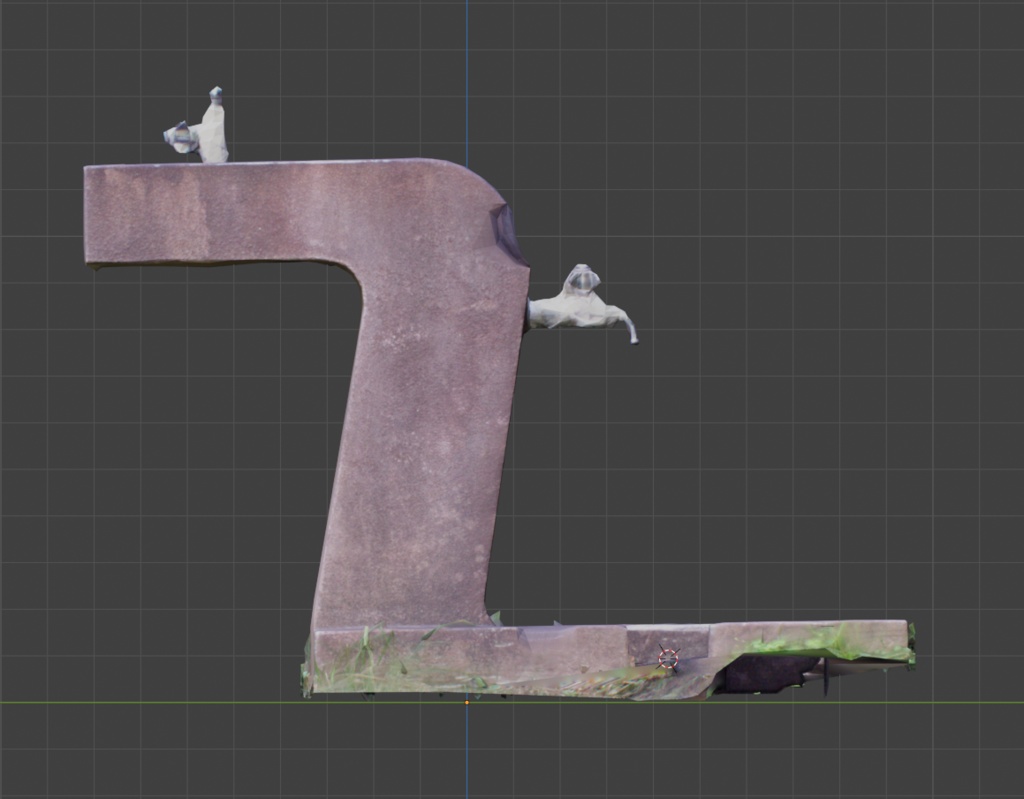 【フォトグラメトリ】公園の水飲み場