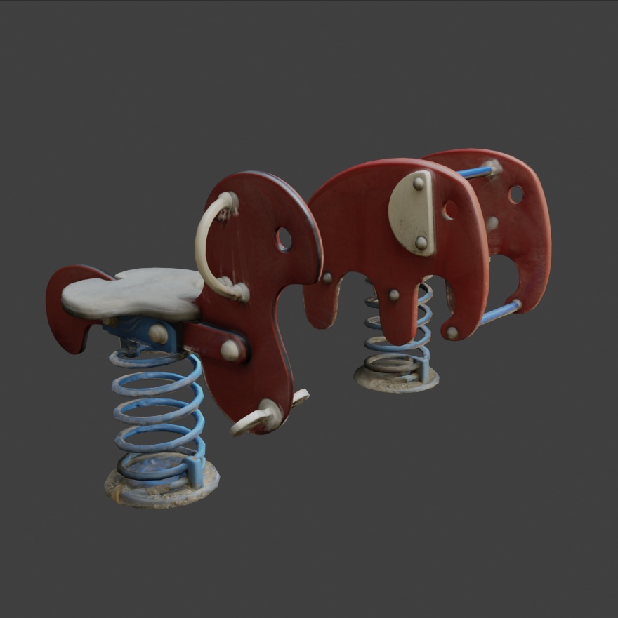 【フォトグラメトリ】公園の乗りもの