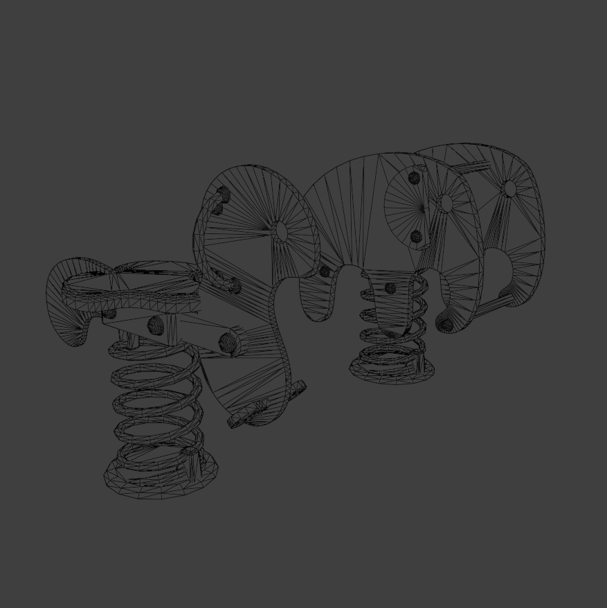 【フォトグラメトリ】公園の乗りもの