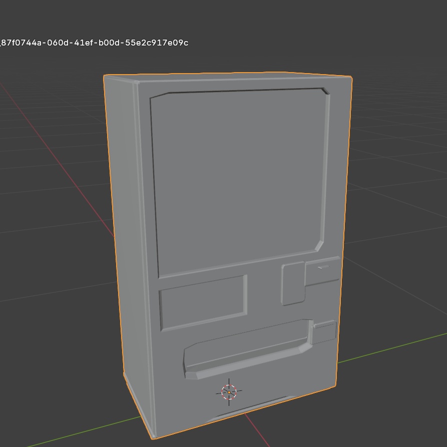 【3Dモデル】自動販売機