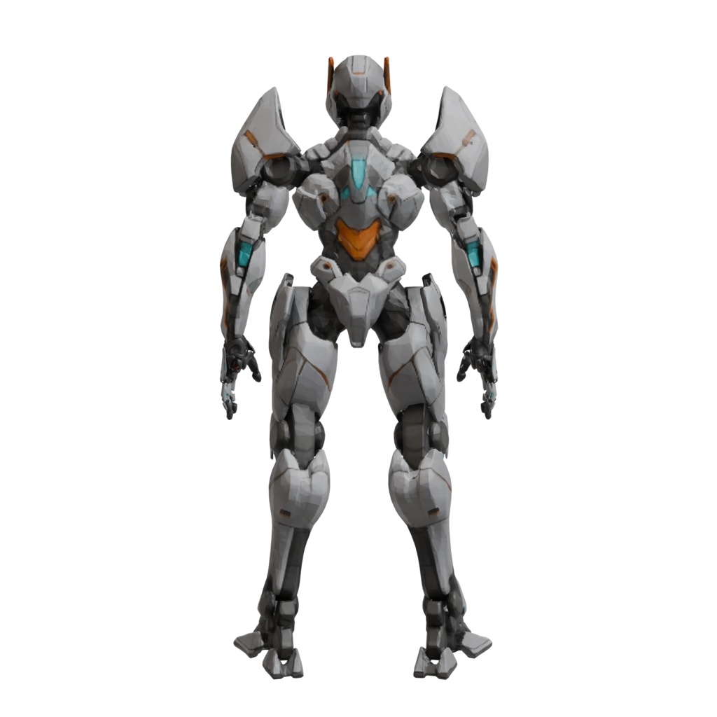 【オリジナル3Dキャラクター】Android000_SENTINEL