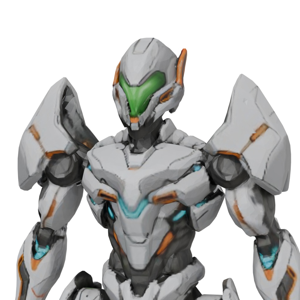 【オリジナル3Dキャラクター】Android000_SENTINEL