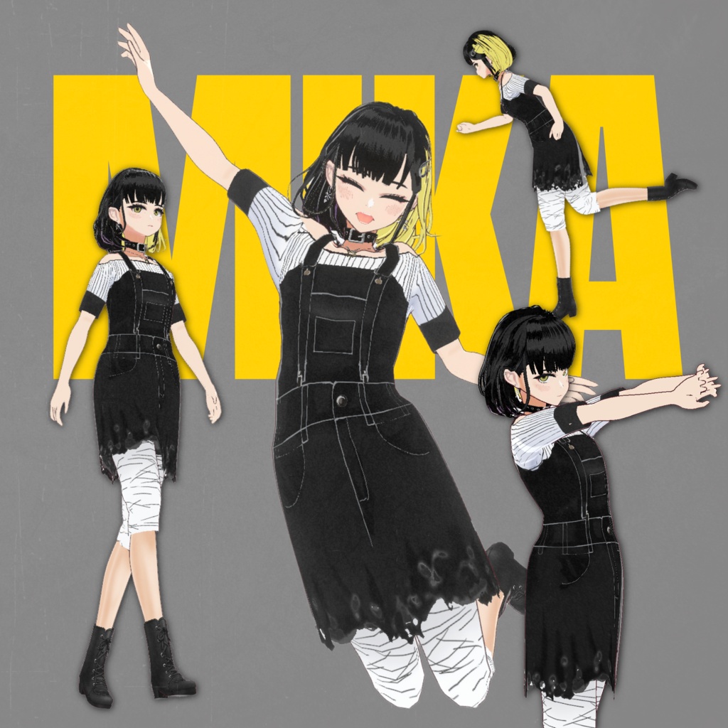 【オリジナル3Dキャラクター】ミカ -Mika-