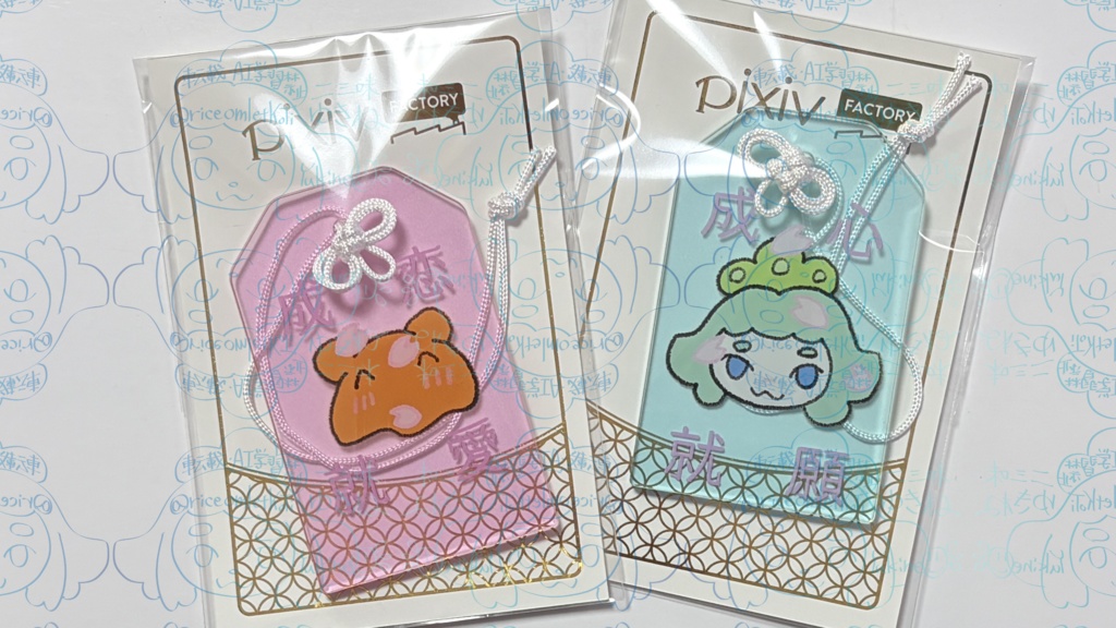 アクリルお守り【猫麻呂•やわメンちゃん】