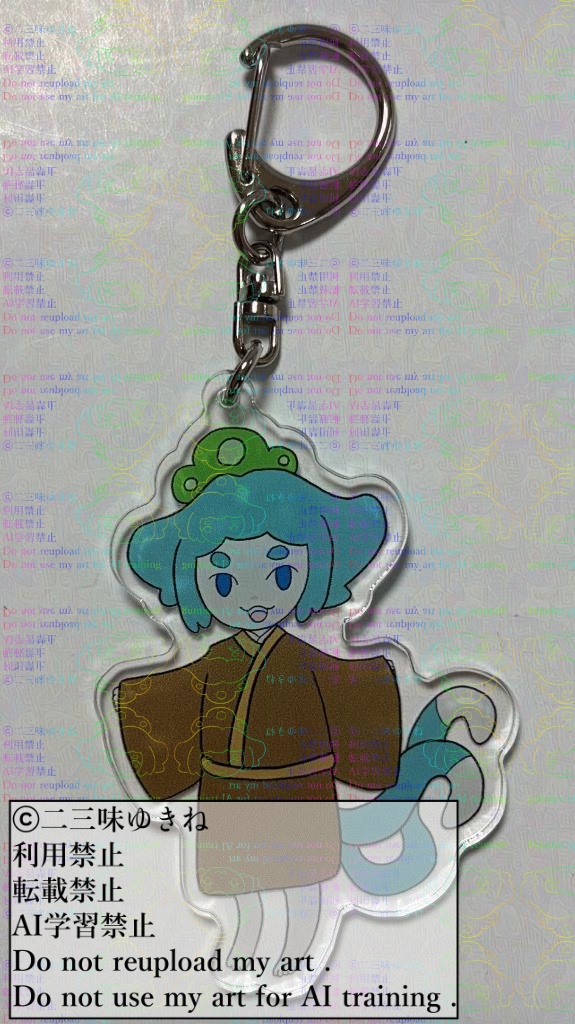 猫又の猫麻呂 アクリルキーホルダー 約70mm