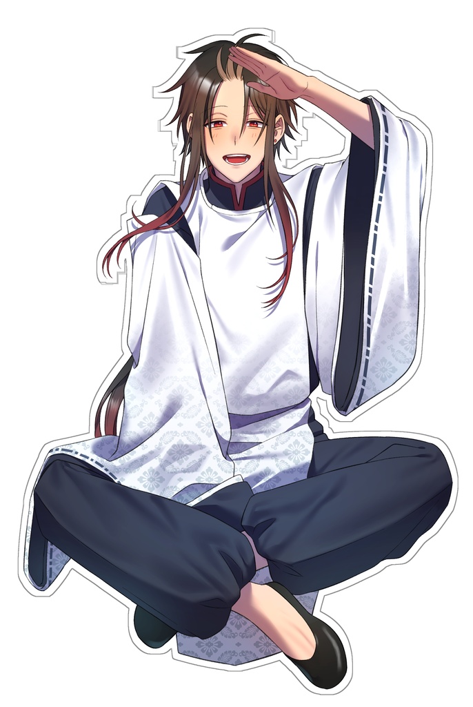 お座りアクスタ朱雀様