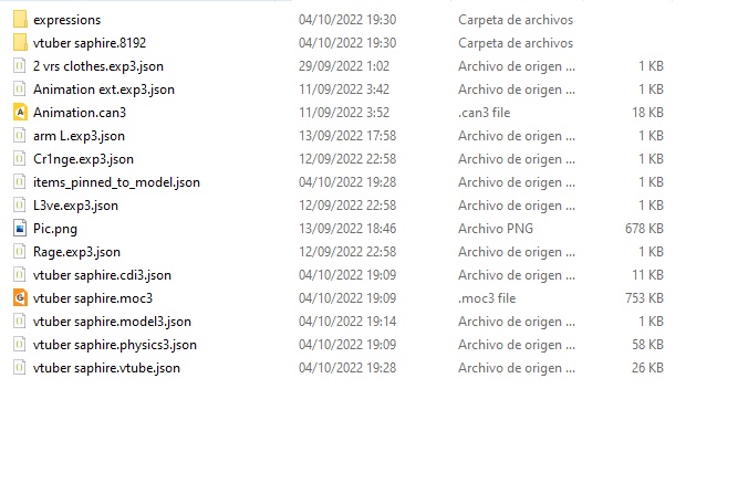 【Space girl Vtuber model】