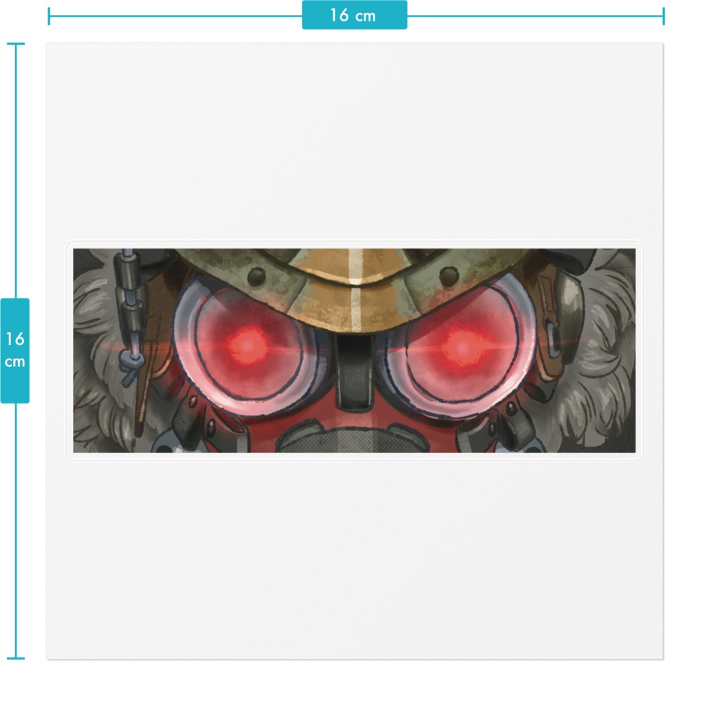 ブラハ索敵の目ステッカー(文字なし)