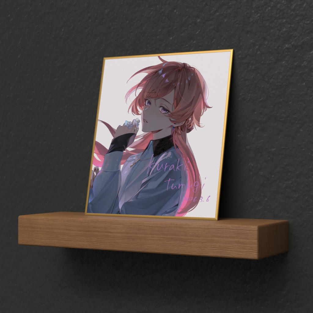 【椋木 紬】2026年誕生日記念グッズミニ色紙