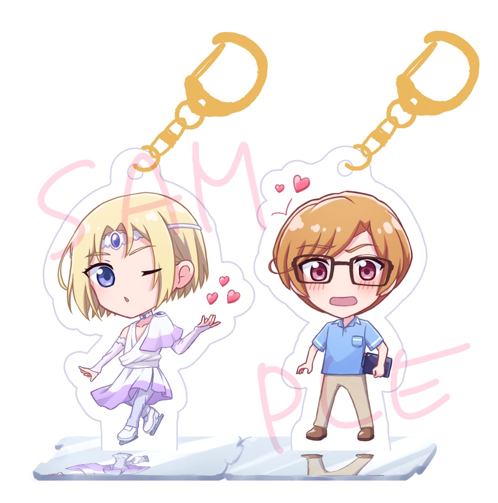 アン正投げキッスアクリルスタンドセット