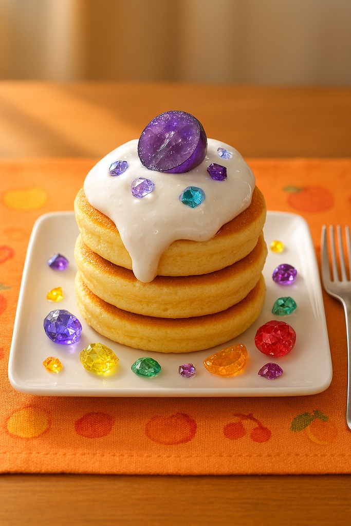 アメジストの巨峰パンケーキ