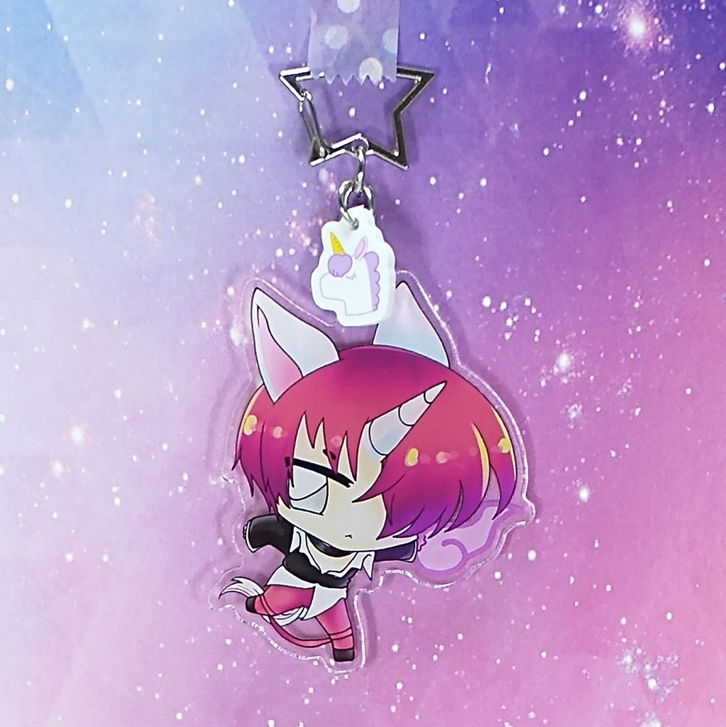 ユニコーン庵 アクリルキーホルダー