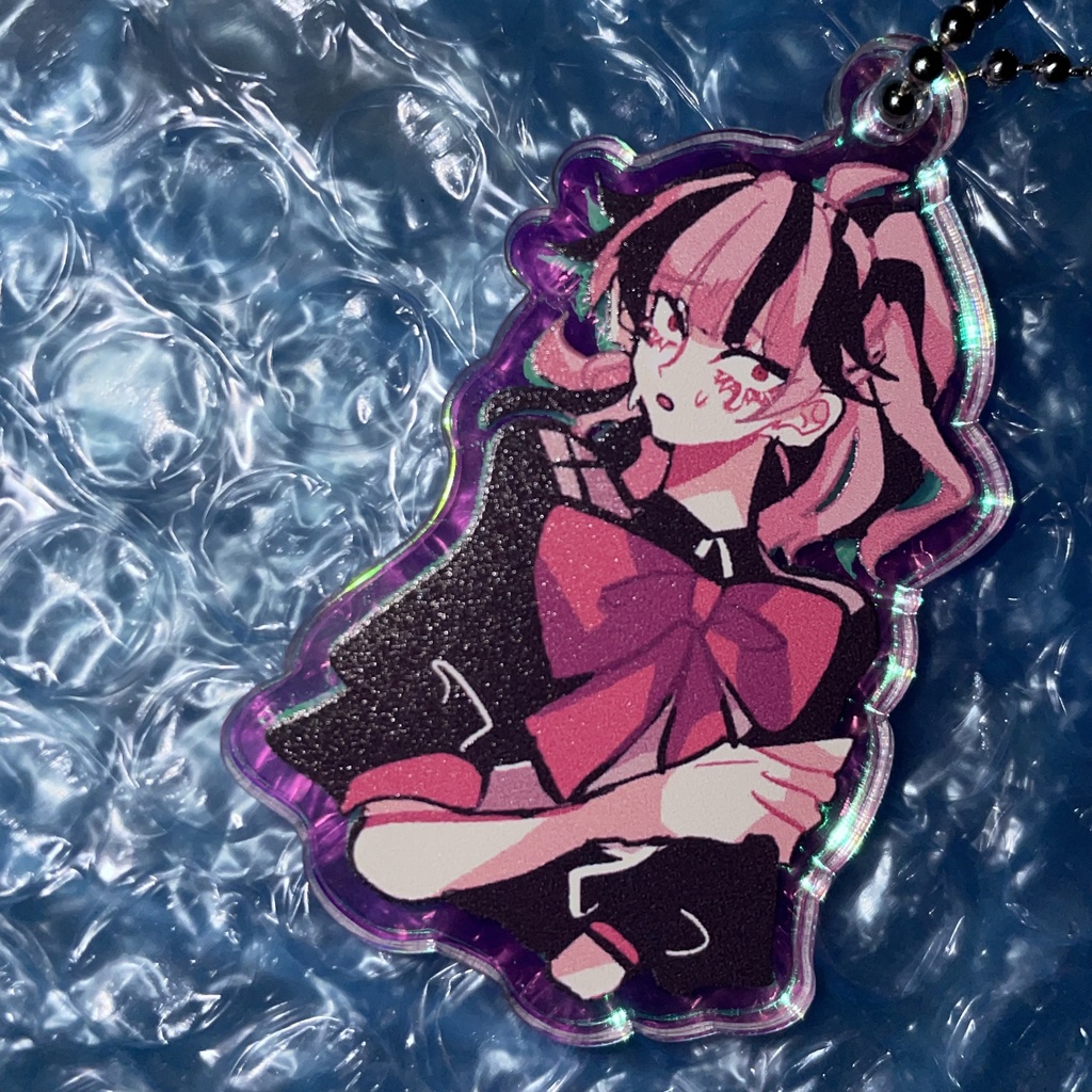 「庵屋桜子」アクリルキーホルダー