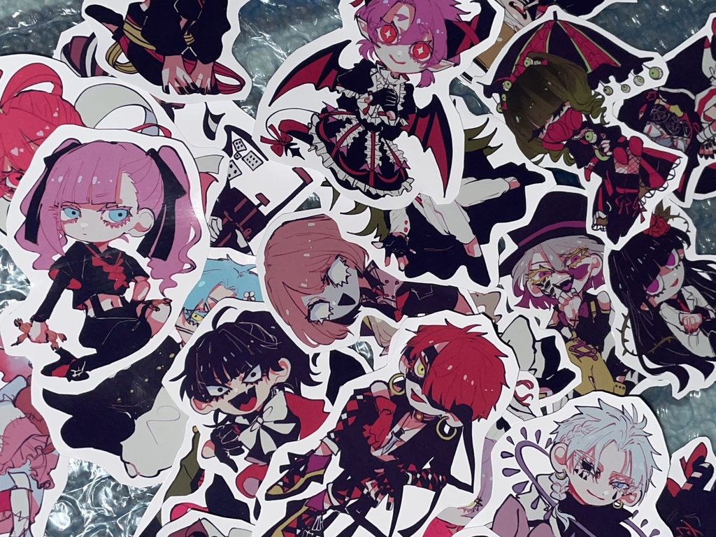 「異種族裁判」シール②