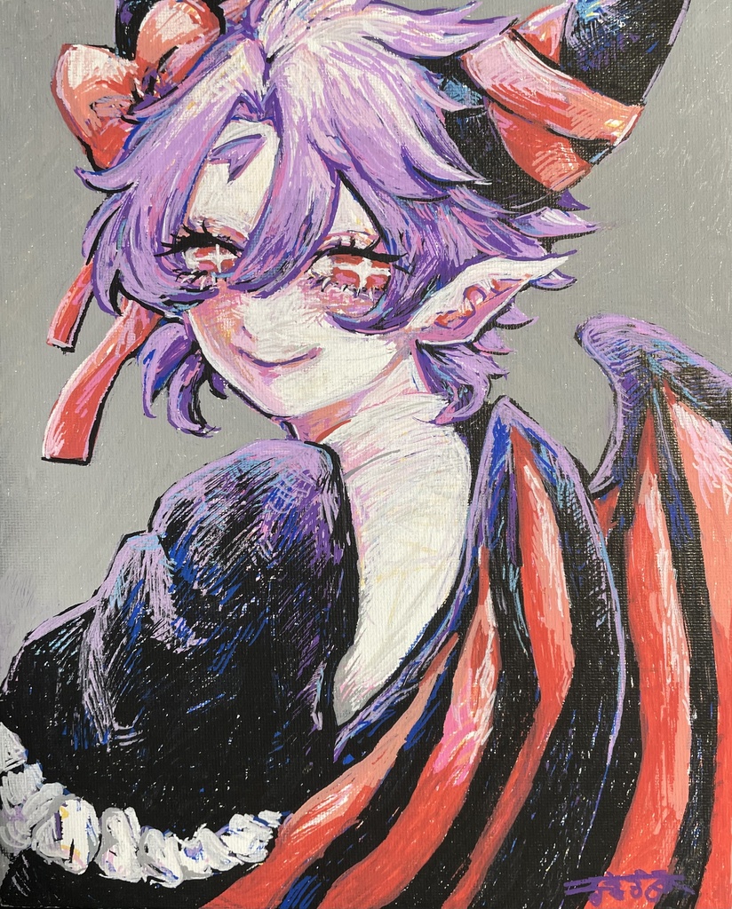 キャンバス原画「Levia・Orientalis」
