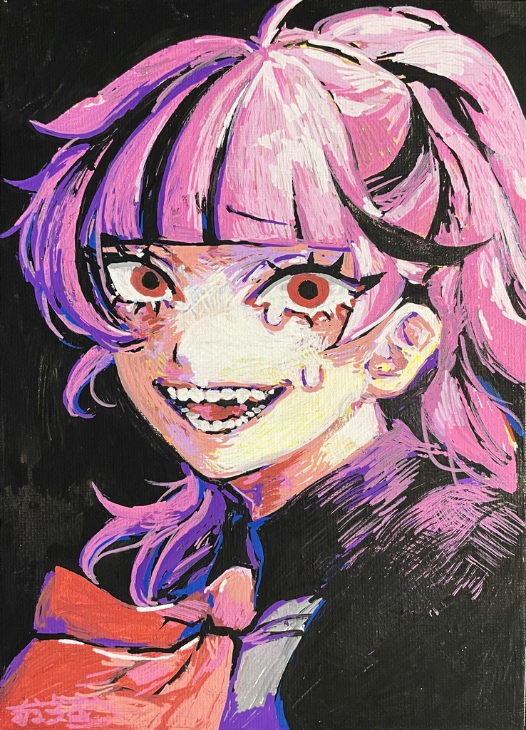 キャンバス原画「救済」