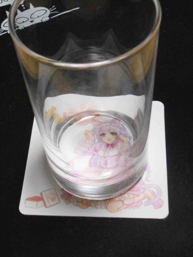 【 麻にゃん コースター 】Vtuber とらなねこ ☆ 麻雀 コースター