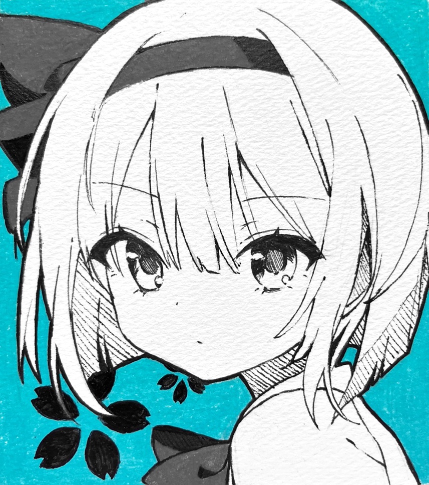 【5月25日21時販売開始】ミニ色紙 妖夢