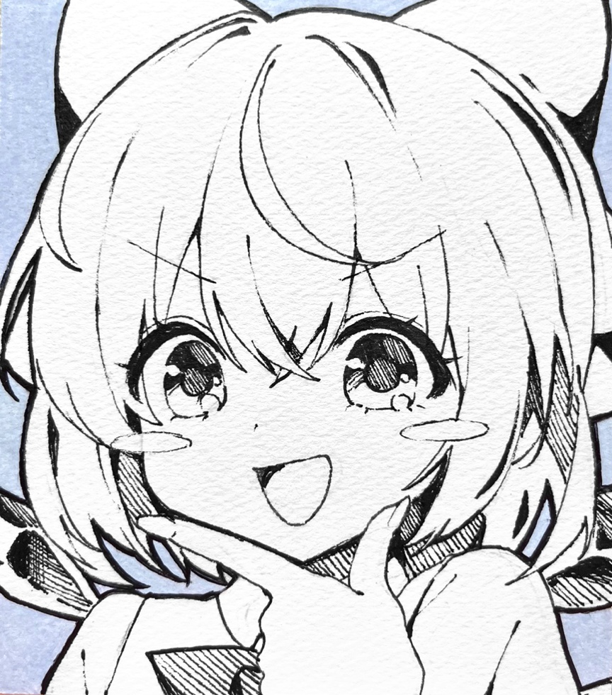 【5月25日21時販売開始】ミニ色紙 チルノ