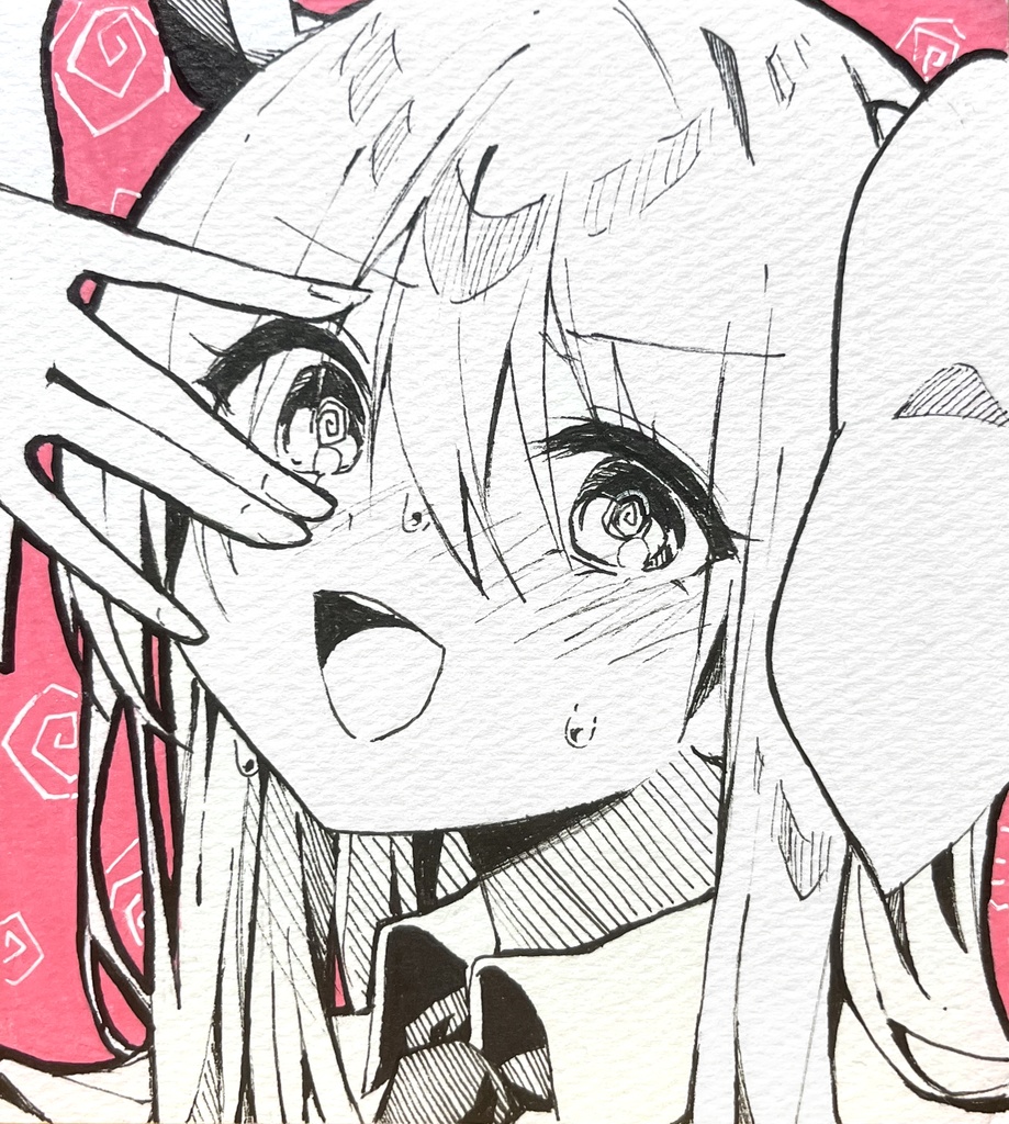【傷ありセール】ミニ色紙 鈴仙