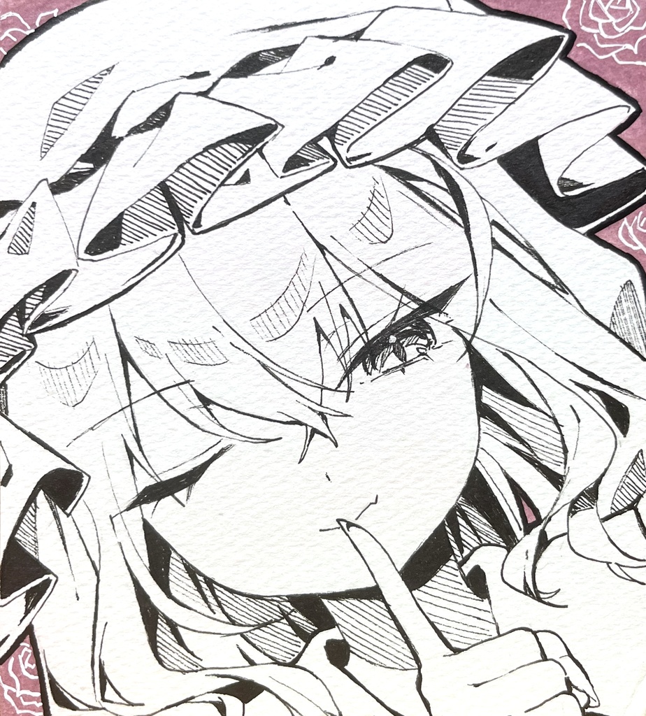 【傷ありセール】ミニ色紙 レミ