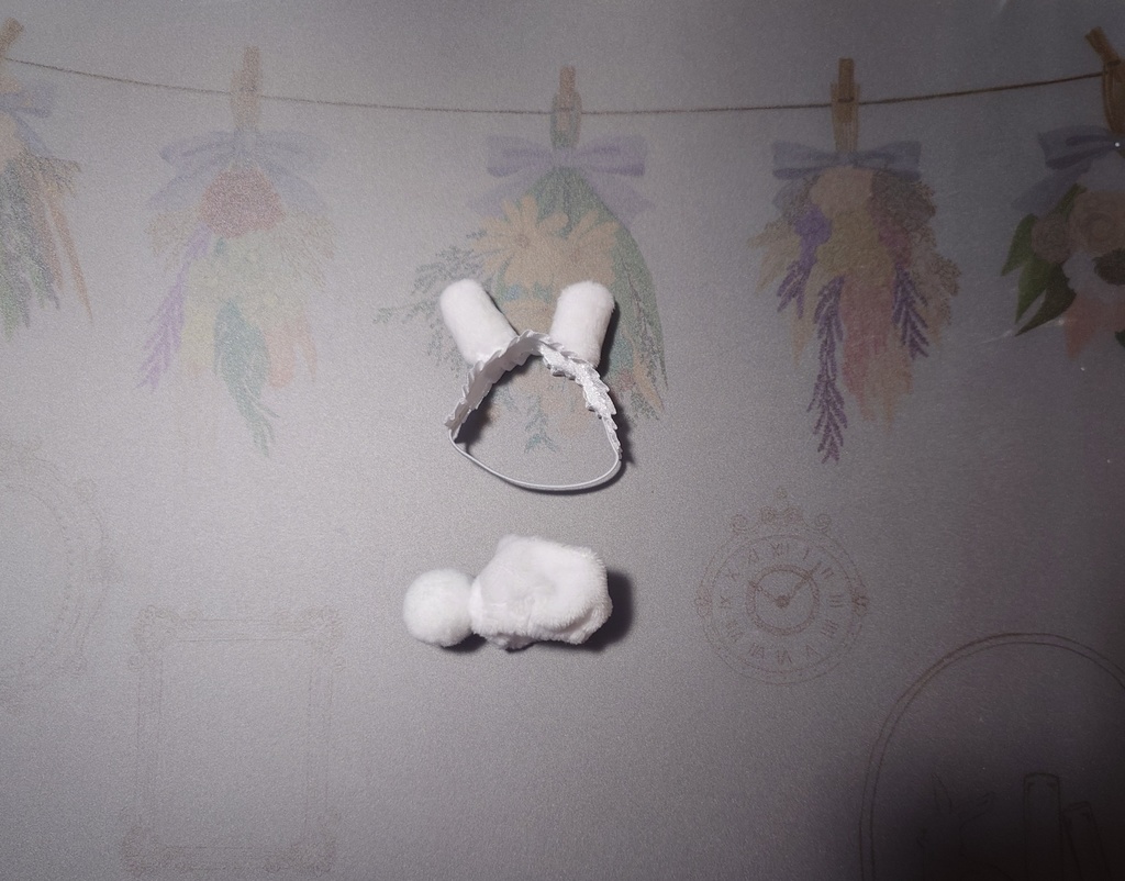 白うさぎ(ぶくぶB＆C)