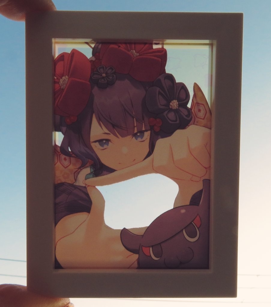 【FGO 葛飾北斎】マルチフレーム・ポストカード(2種) セット